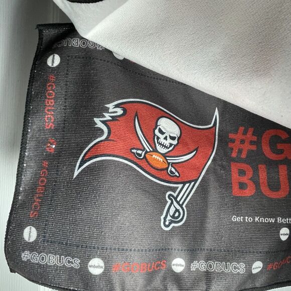 Lot of 2 NFL Tampa Bay Buccaneers Graphic Rally Towels #Go Bucs, #Go Bucs 18x11" - Picture 10 of 15